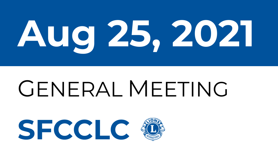 [SFCCLC] Re: SFCC General Meeting 8/25/21