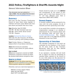 [SFCCLC] Police, Firefighters & Sheriffs Awards Night Information – April 30, 2022 (flyer attached)
