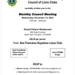 [SFCCLC] SFCCLC November Meeting